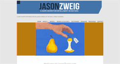 Desktop Screenshot of jasonzweig.com